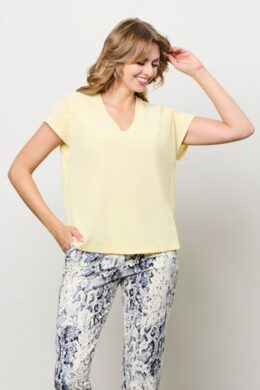 Top Lavina Butter Yellow - &Co Woman