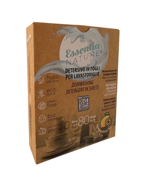 Vaatwasserstrips – Ultra Geconcentreerd, Biologisch Afbreekbaar & Plasticvrij - Wasgeluk by Essentia