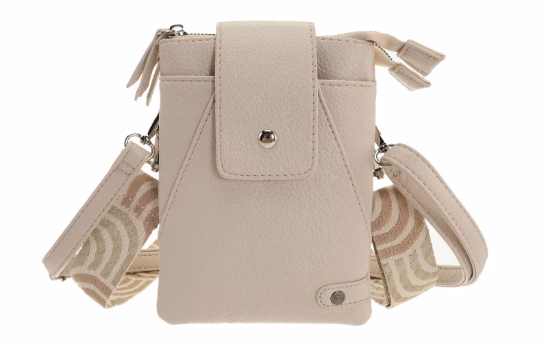 Natural crossbody en telefoontasje Horton - I'm Dutch