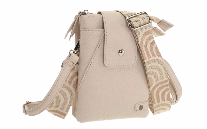 Natural crossbody en telefoontasje Horton - I'm Dutch