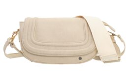 Austin Crossbody Tas Naturel – Schoudertas met Verwisselbare Schouderbanden - I'm Dutc