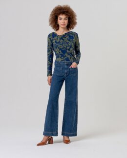 Broek Wide Leg - Indigo - Surkana
