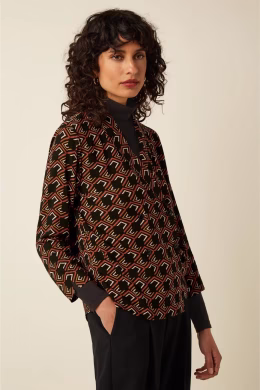 Blouse Nicole Calou - Spicy Brown - King Louie