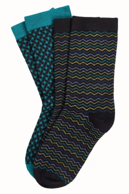 Sokken 2-Paar Bondi - Ponderosa Green - King Louie