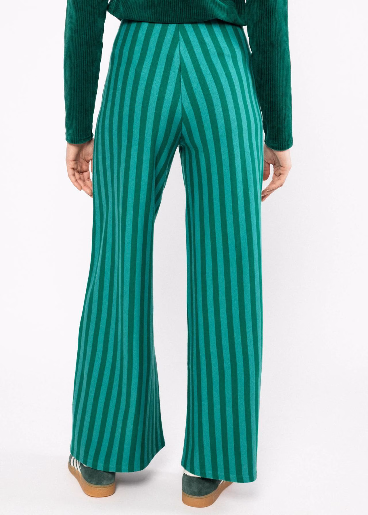 Broek Stereo Rainbow Sailorette - Emerald Line Stripes - Blutsgeschwister