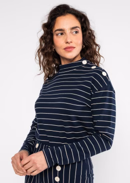 Top Stereo Rainbow Seafarer - Blue Line Stripes - Blutsgeschwister