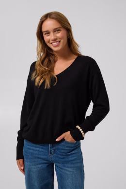 Pullover KAlizza Mai - Black - Kaffe