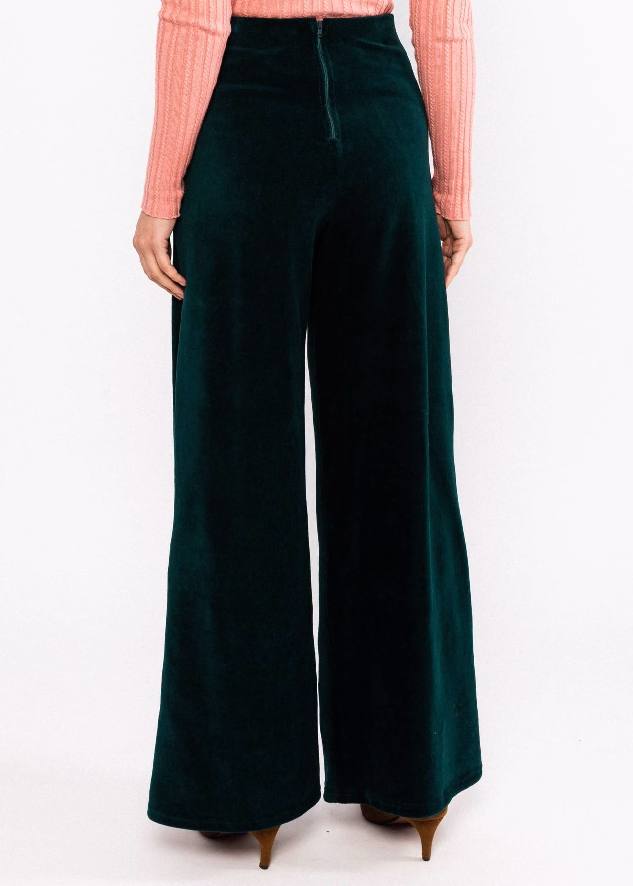 Broek Soft and Fitted High Waist - Art Nouveau Green - Blutsgeschwister