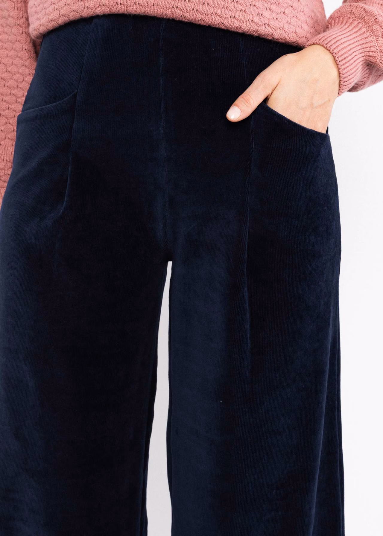 Broek Soft and Fitted High Waist - Fun Fair Blue- Blutsgeschwister