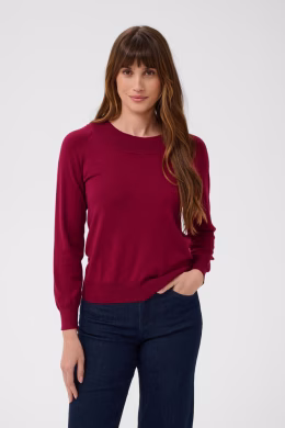 Trui KAlizza Boothals - Beet Red - Kaffe